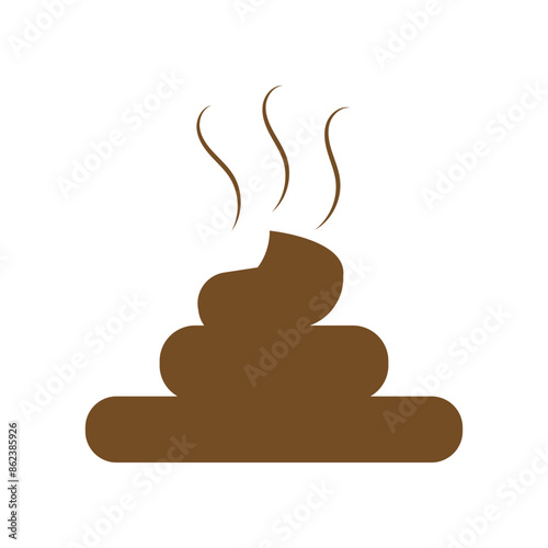 poo icon Vector illustration art