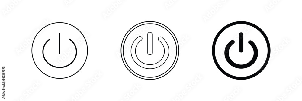 Power Circle. Power button Power Circle. Power button