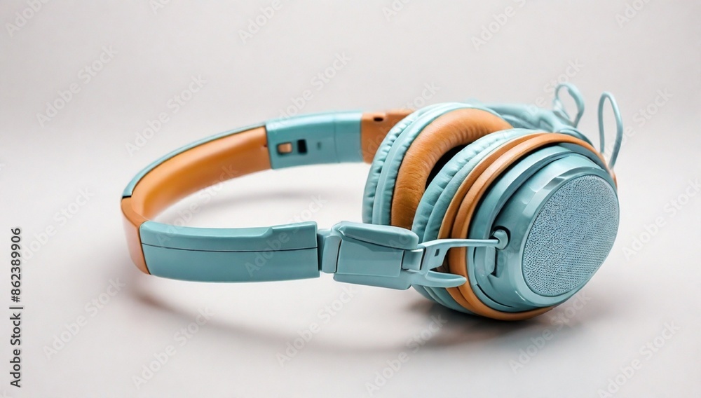 Headphones isolated on white background
