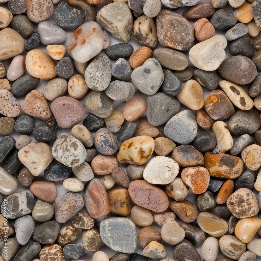 Assortment of smooth river rocks and pebbles Assortment of smooth river rocks and pebbles