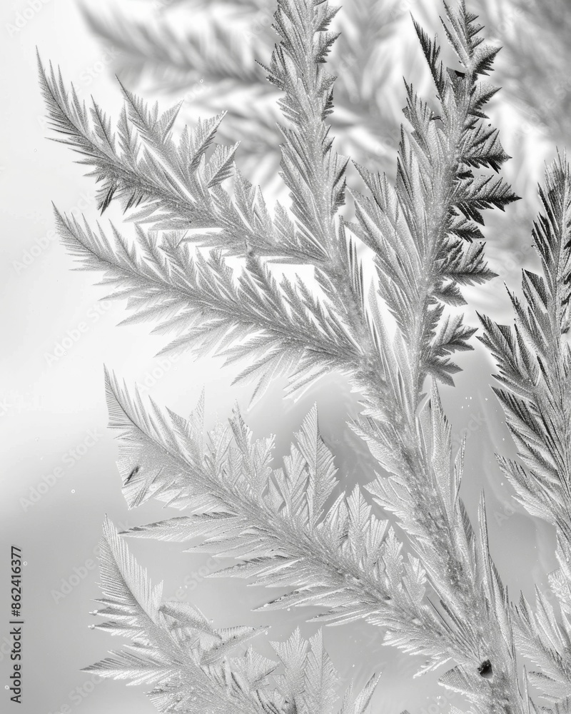 Natures paintbrush delicately creates frost patterns turning ordinary glass into a winter wonderland. Black and white art Natures paintbrush delicately creates frost patterns turning ordinary glass into a winter wonderland. Black and white art