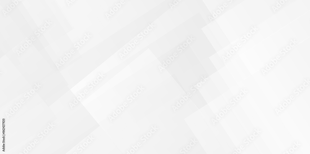 Fototapeta premium Vector Modern white and gray technology concept diamond triangle geometric line background. white abstract gradient geometric background. white abstract design background template.