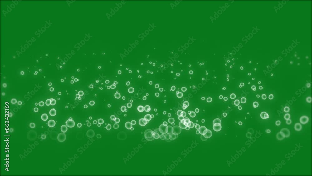 Soap bubble animation slowly falling on a green screen. Soap bubble fall on chroma key background. Soap bubble animation slowly falling on a green screen. Soap bubble fall on chroma key background.
