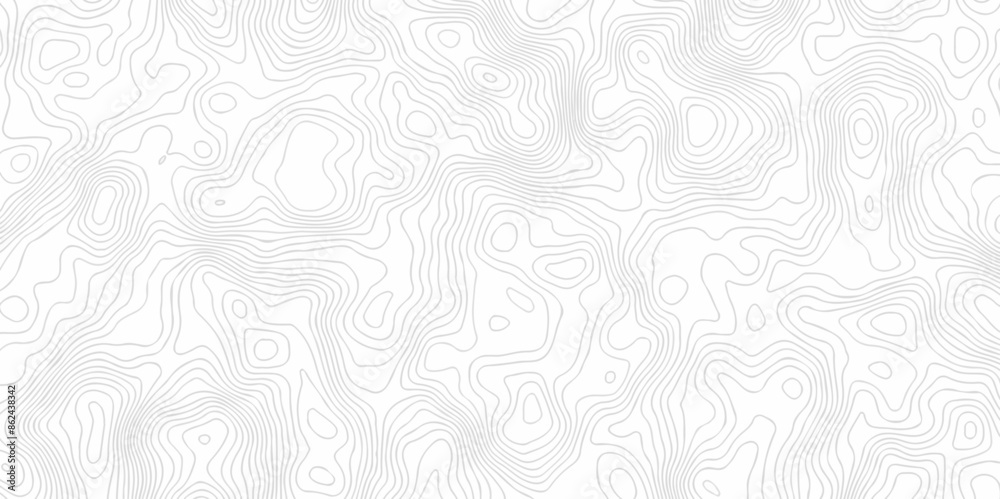 Vector geography landscape Topo contour map on white background, Topographic contour lines. Seamless pattern with lines Topographic map. Geographic mountain relief diagram line wave carve pattern. Vector geography landscape Topo contour map on white background, Topographic contour lines. Seamless pattern with lines Topographic map. Geographic mountain relief diagram line wave carve pattern.