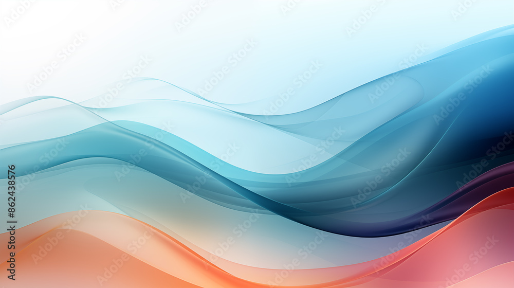 Fototapeta premium Abstract futuristic background. Colored background. Abstract background