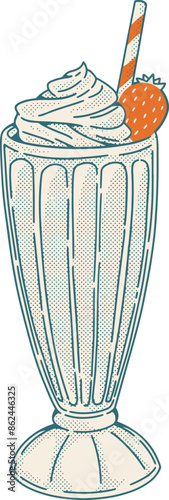 Milkshake Illustration