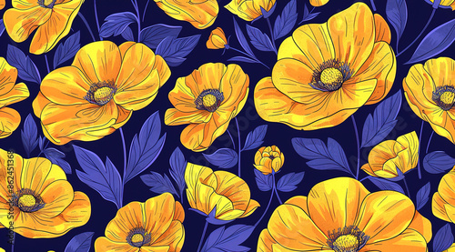 background with flowers