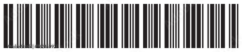  Barcode icon. Barcode vector icon. Simple fake bar code. Bar code for web design. Barcode product distribution icon. Vector illustration  isolated on white background.Business concept barcode .