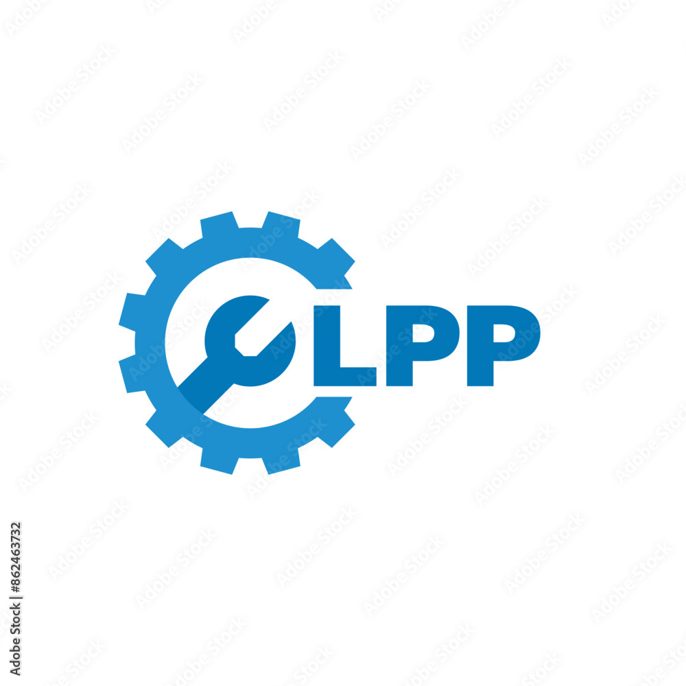 LPP letter logo design on white background. LPP logo. LPP creative initials letter Monogram logo icon concept. LPP letter design