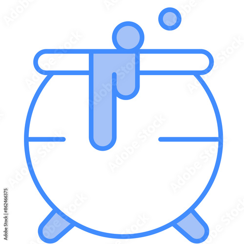 Cauldron, halloween, pot, witch Icon
