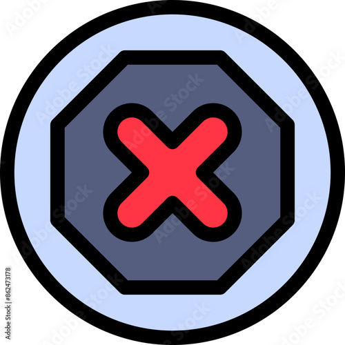 Ad, blocker, protection, stop Icon