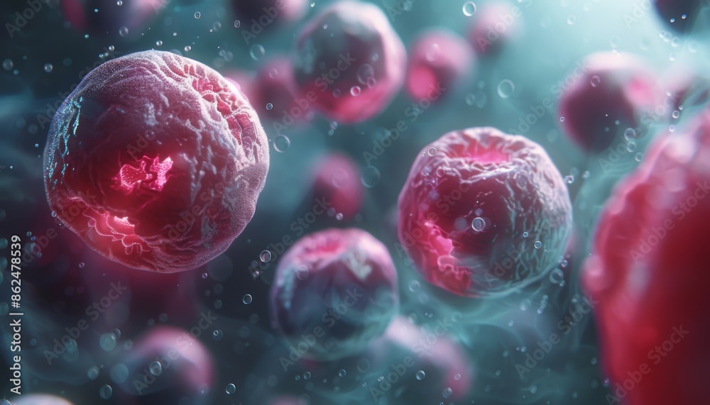 Naklejka premium use of stem cells to repair or replace damaged tissues and organs