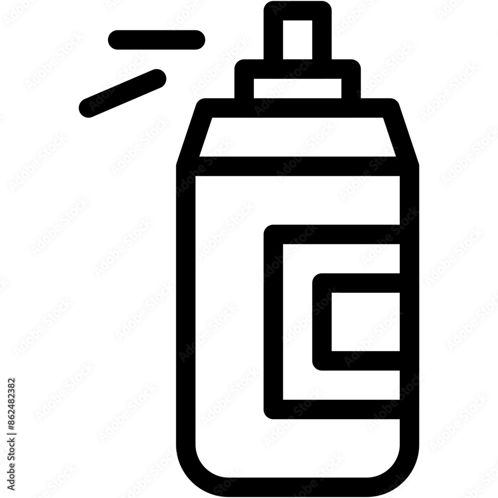 spray paint, bottle, pepper spray, paint Icon spray paint, bottle, pepper spray, paint Icon