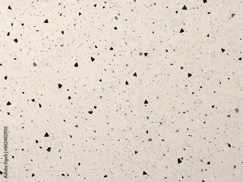 cream terrazzo texture background