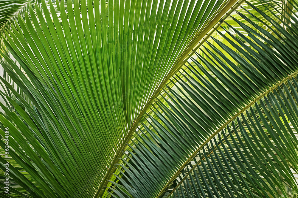 Palmen Blätter Hintergrundbild . Ki Generated Palmen Blätter Hintergrundbild . Ki Generated