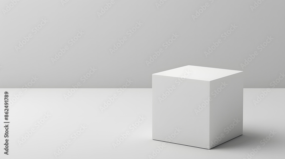 White Cube Background White Cube Background