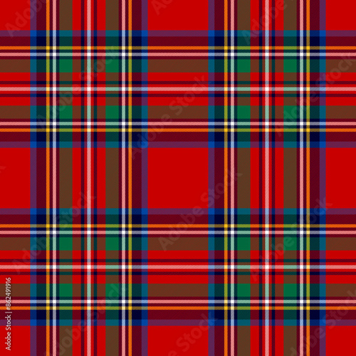 Tartan Plaid colored seamless pttern,EPS 10.
