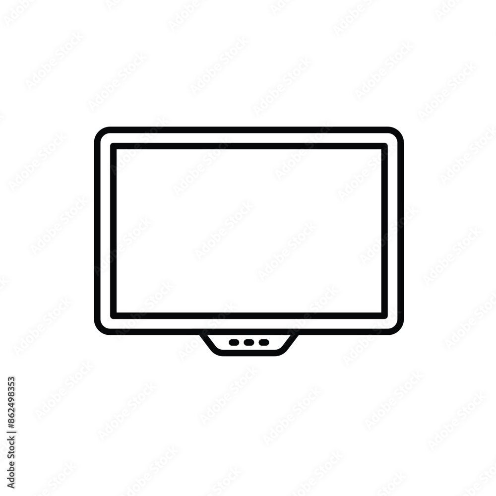Smart Tv vector icon Smart Tv vector icon