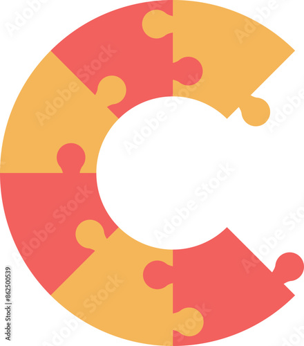 Jigsaw Puzzle Pieces Element