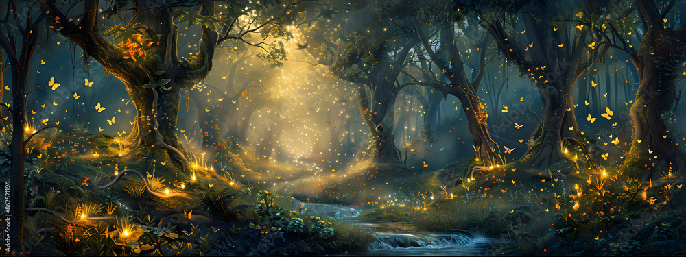 Ethereal Forest of Light Ethereal Forest of Light