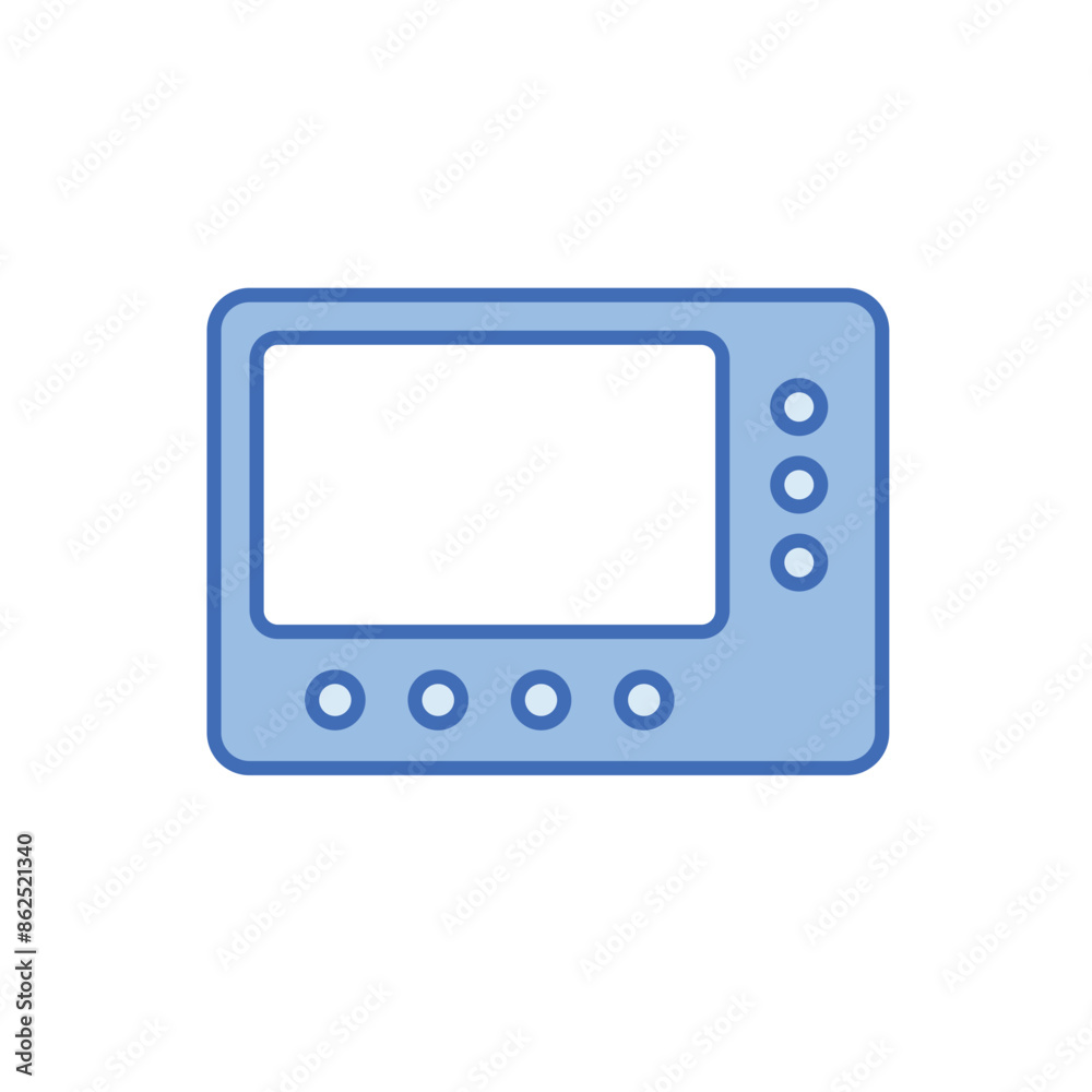 Thermostat vector icon Thermostat vector icon