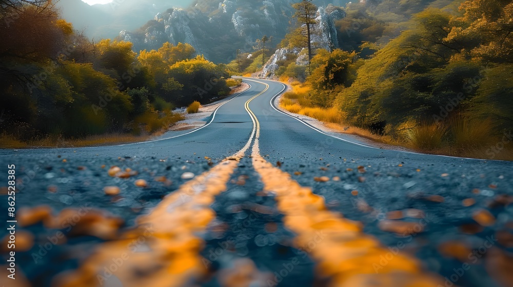 autumn in the mountains