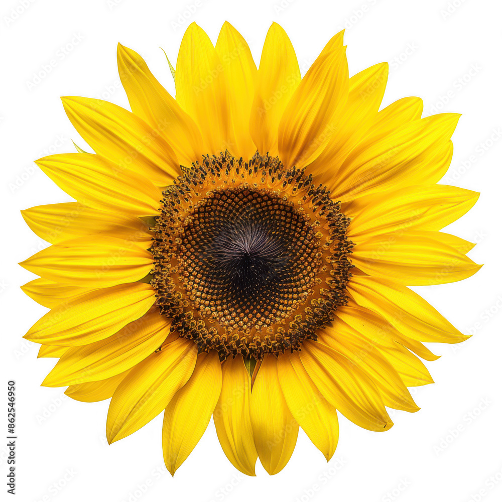 Close-Up Photograph of a Vibrant Sunflower Close-Up Photograph of a Vibrant Sunflower