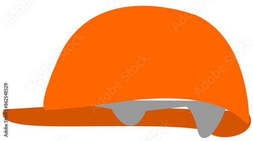 under construction equipment helmet icon vector illustration graphic design
