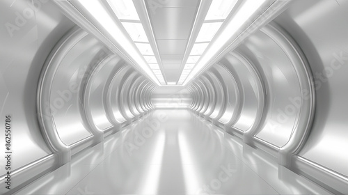 white background 3d room light abstract space techno