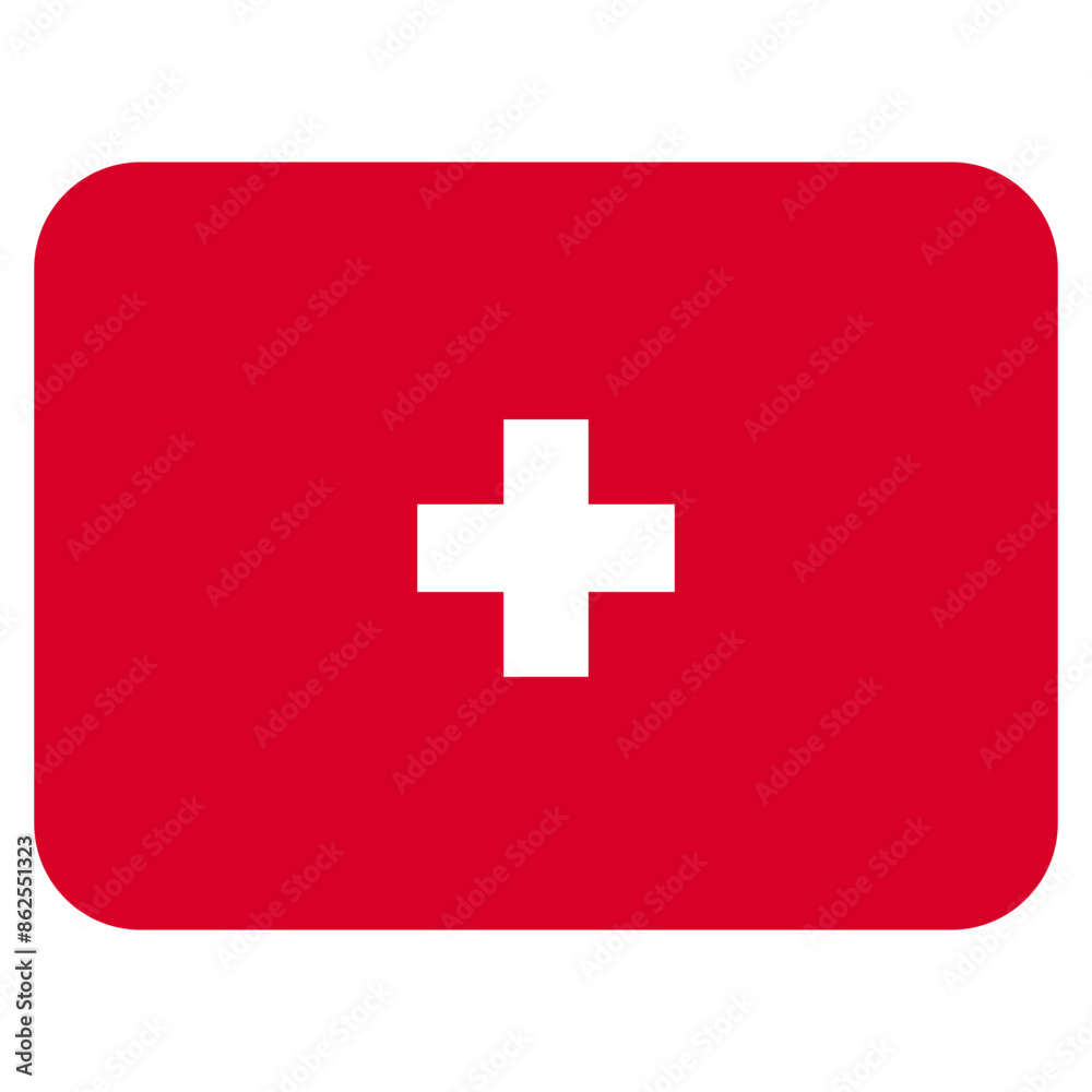 Vector Icon for Switzerland, country, national, flag, world flag Vector Icon for Switzerland, country, national, flag, world flag