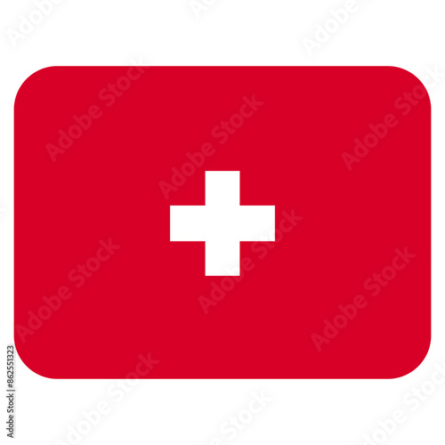 Vector Icon for Switzerland, country, national, flag, world flag