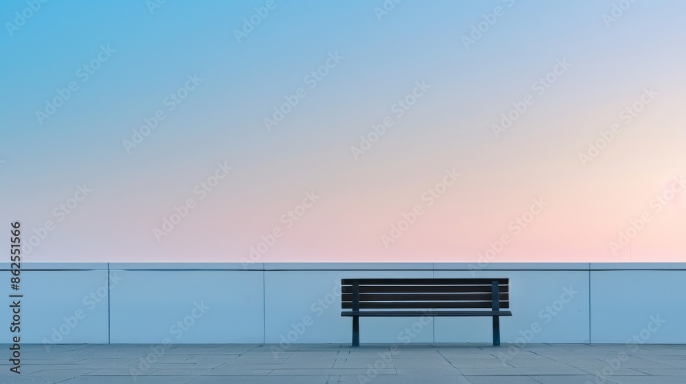 Create a minimalist seascape photograph with negative space, featuring a lone sailboat drifting on calm waters Create a minimalist seascape photograph with negative space, featuring a lone sailboat drifting on calm waters