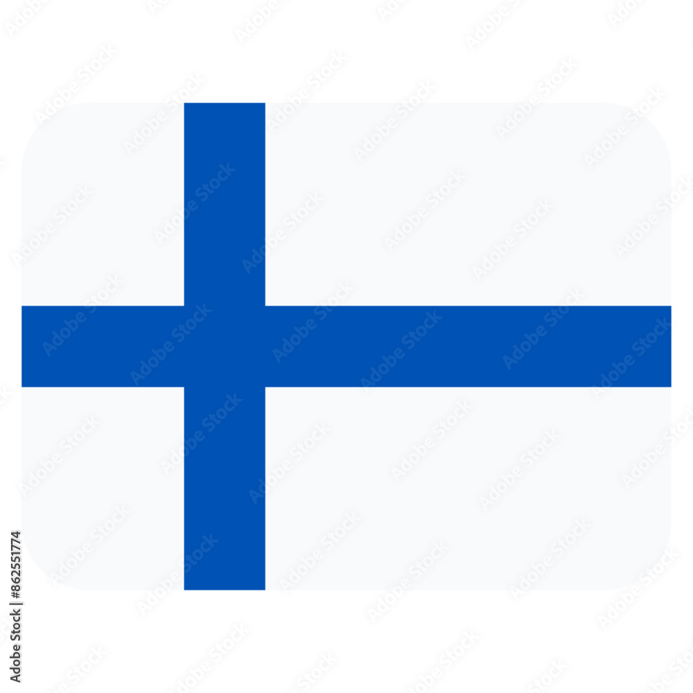Vector Icon for Finland, country, national, flag, world flag Vector Icon for Finland, country, national, flag, world flag