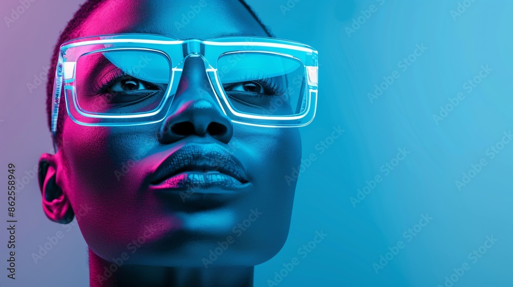 portrait of a person in glasses portrait of a person in glasses