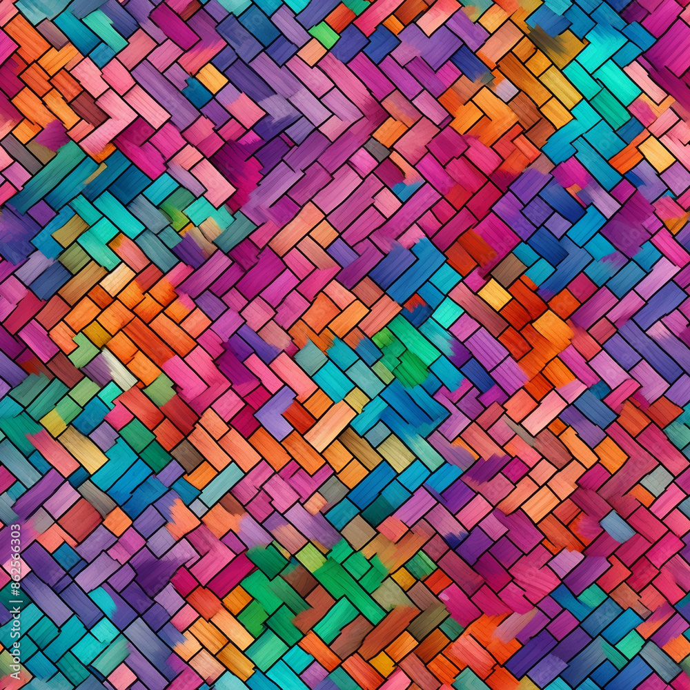Colorful texture, seamless patterns. Colorful texture, seamless patterns.