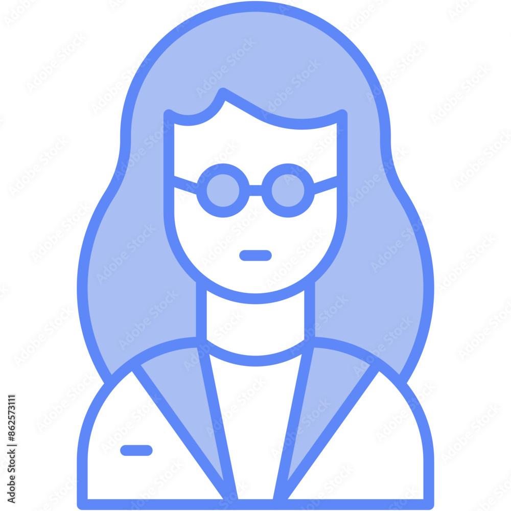 Vector Icon Woman, teacher, female, professor Vector Icon Woman, teacher, female, professor
