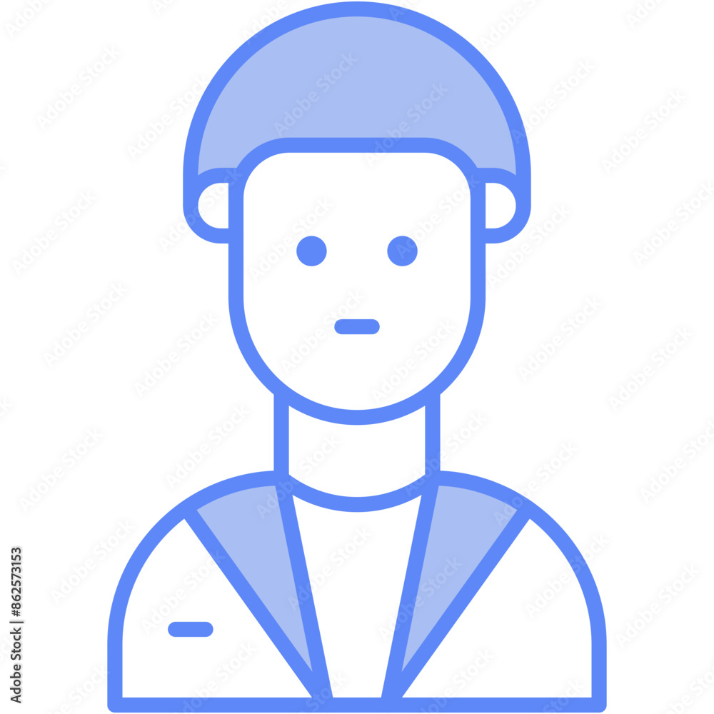 Vector Icon Gynecologist, Physician, lady doctor, female