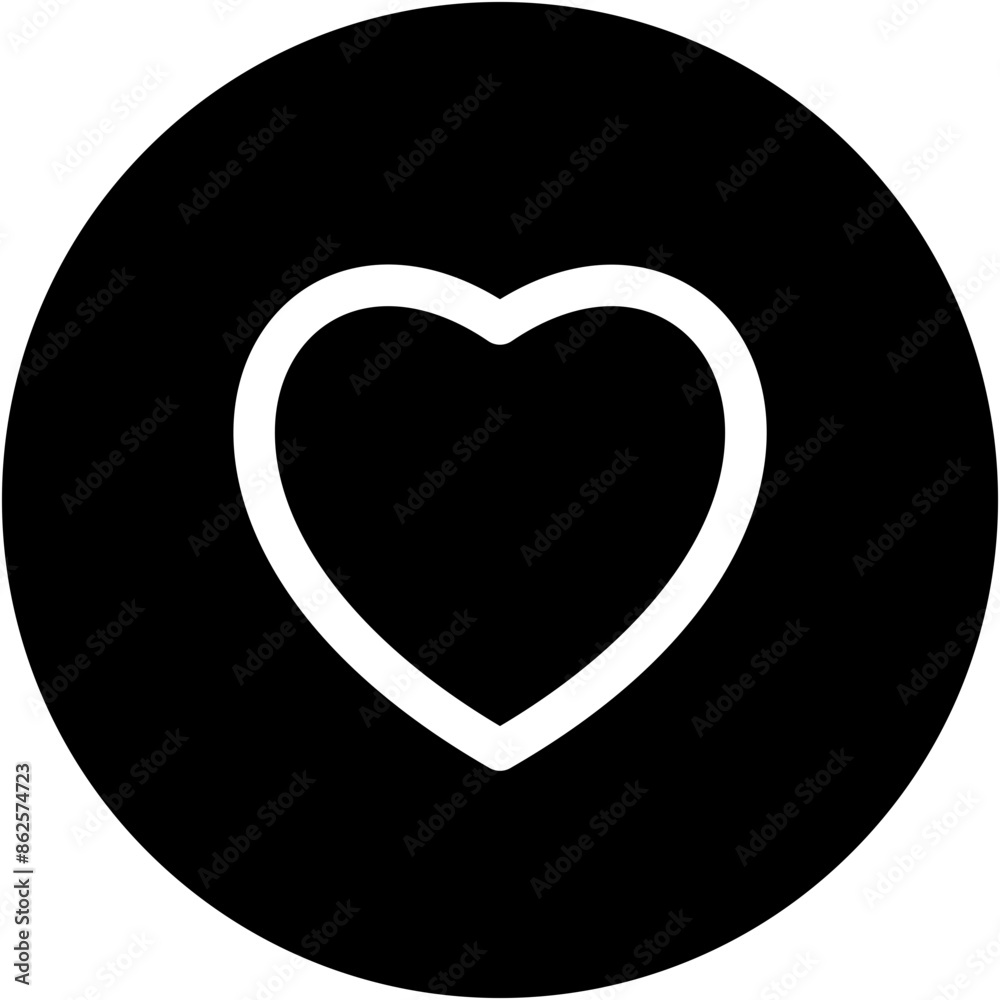 Vector Icon Heart, like, love, sign, favorite Vector Icon Heart, like, love, sign, favorite