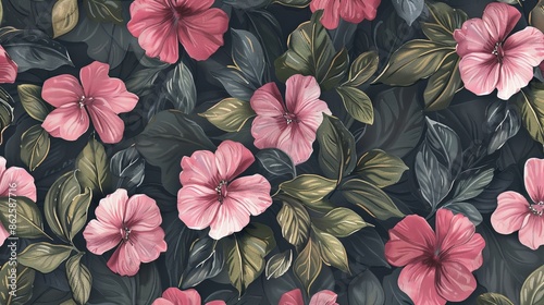 floral wallpaper background