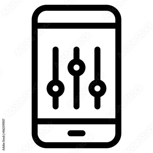 filter, app, android, digital, interaction Icon