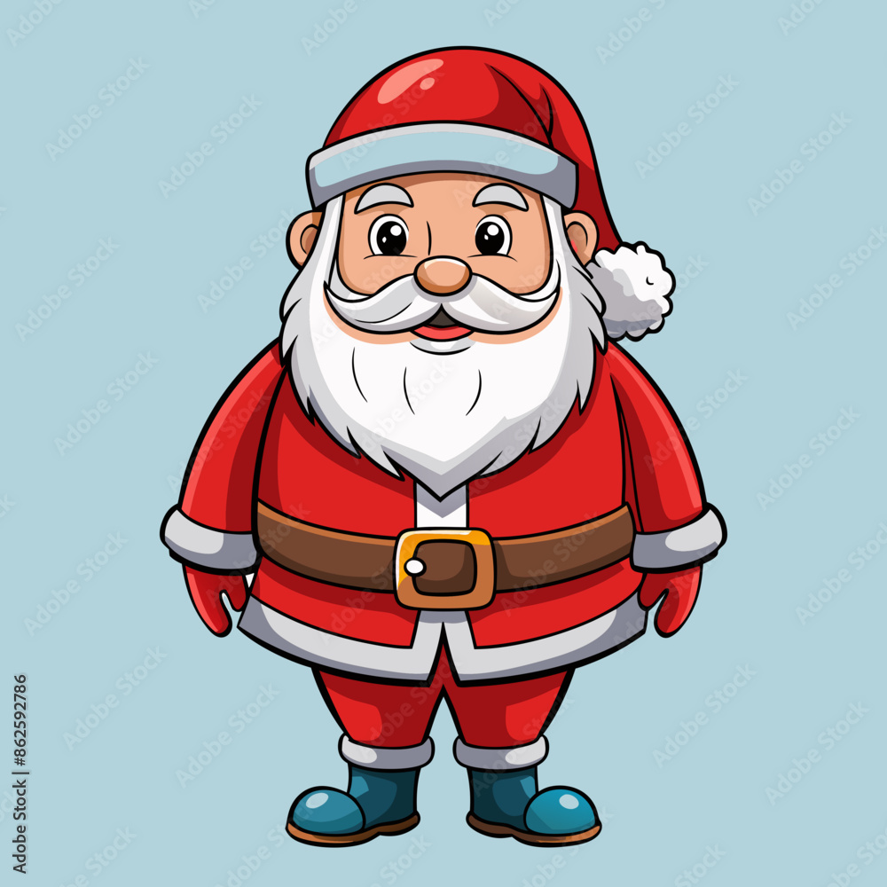 vector illustration of santa vector illustration of santa