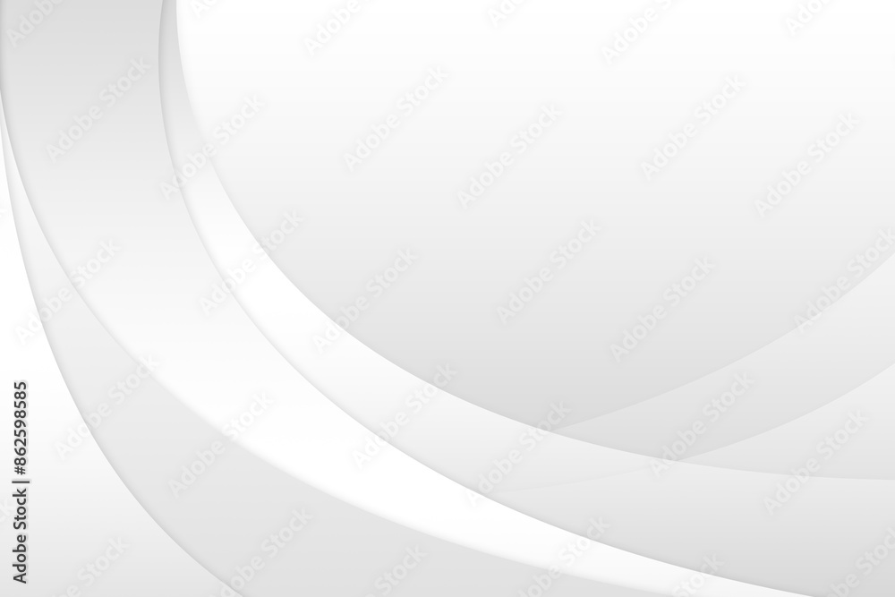 Obraz premium Abstract Smooth White and Gray Vector Backgrounds 