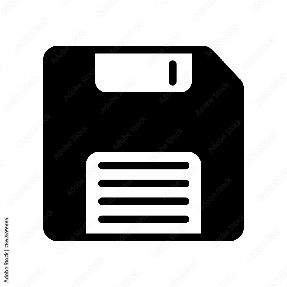 Floppy disk icon isolated on white background. Floppy disk icon isolated on white background.