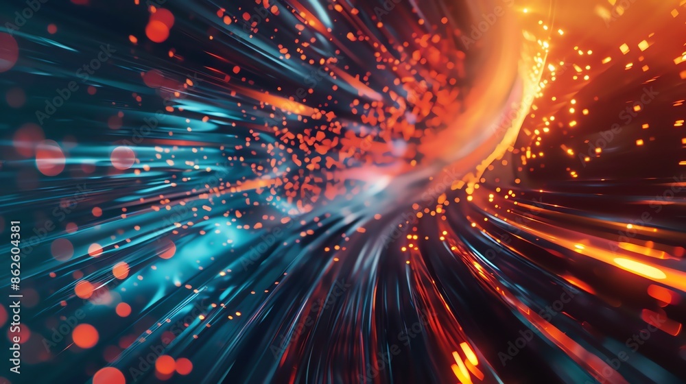 Naklejka premium wallpaper background abstract ilustration