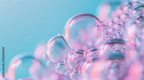 Abstract Background with Colorful Soap Bubbles.. © TheVisualPoet