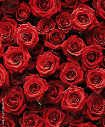 Luxurious Red Rose Bouquet for Romantic Celebrations photo