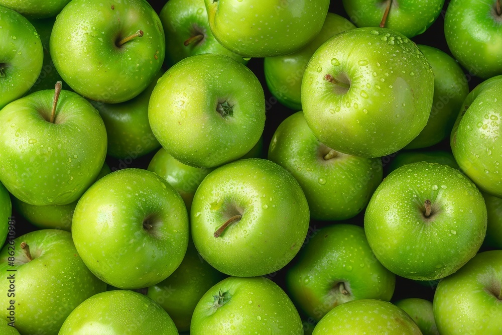 Thirty of a Granny Smith Apples Thirty of a Granny Smith Apples