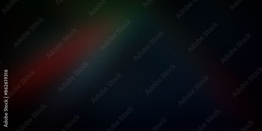 Fototapeta premium A rich gradient background with a smooth blend of dark tones including green, blue, and red, creating a captivating and dynamic atmosphere for various designs