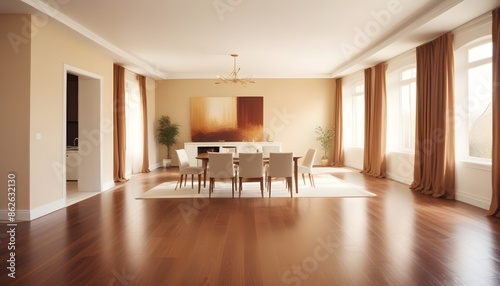 Photo interior modern design room 3d illustration