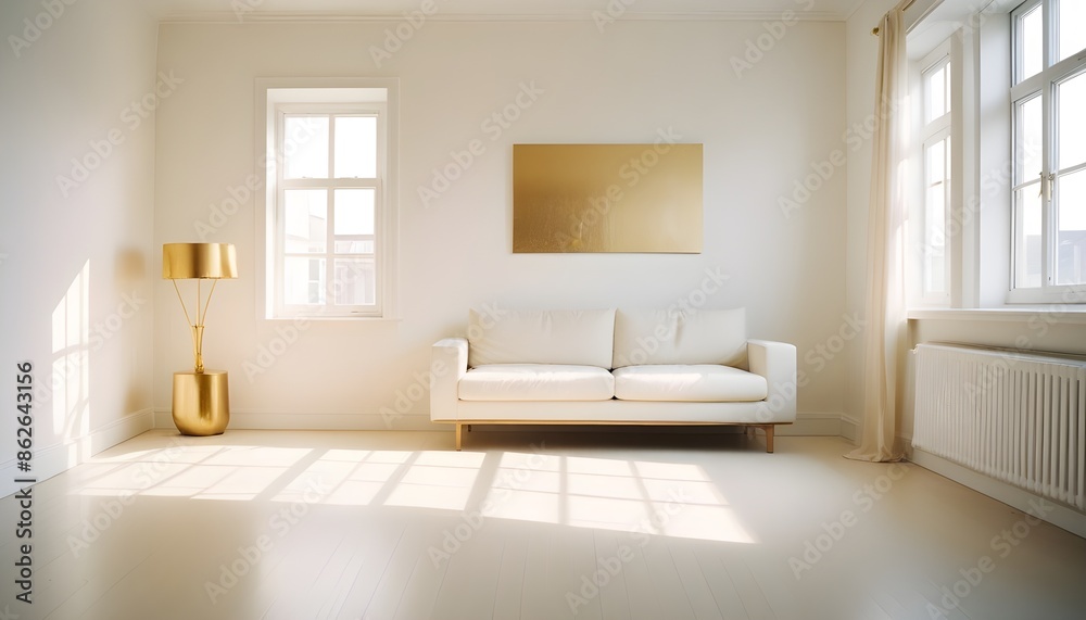 Photo interior modern design room 3d illustration Photo interior modern design room 3d illustration